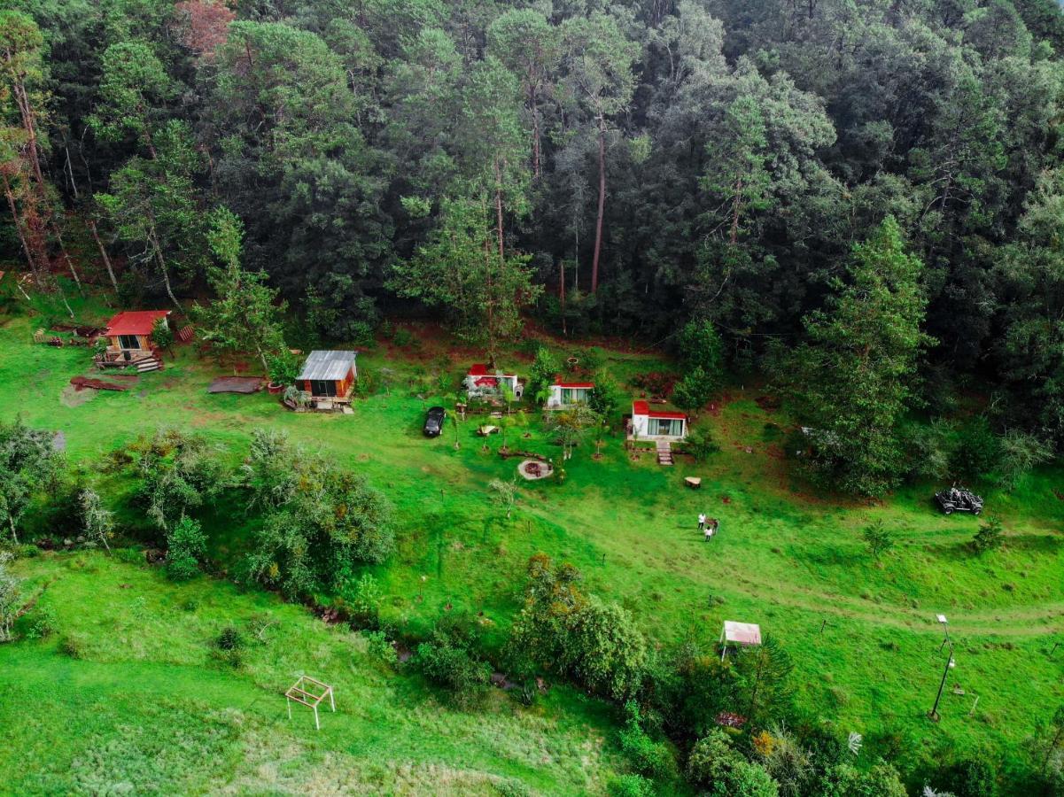 Romanticas Cabanas En Bosque Acaxochitlán 외부 사진
